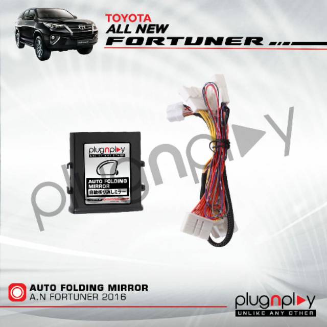 Jual Auto Folding Mirror All New Fortuner Modul Lipat Spion Otomatis