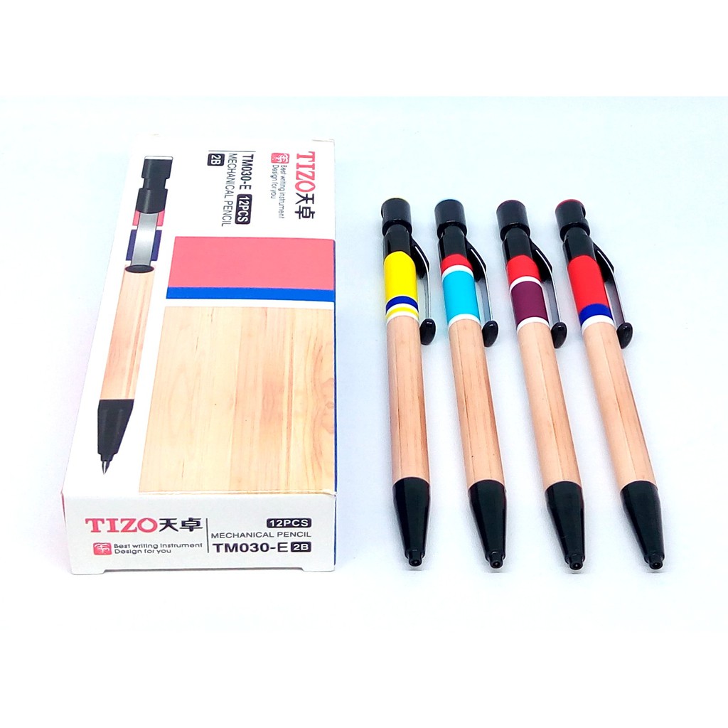 Jual Pensil Mekanik Tizo Tm030 D And E 2 0 Mm Shopee Indonesia