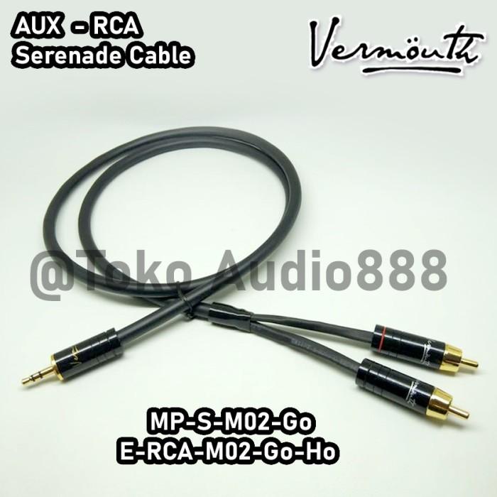 Jual Kabel Mini Aux To Rca Vermouth Serenade Mini Aux To Rca | Shopee ...