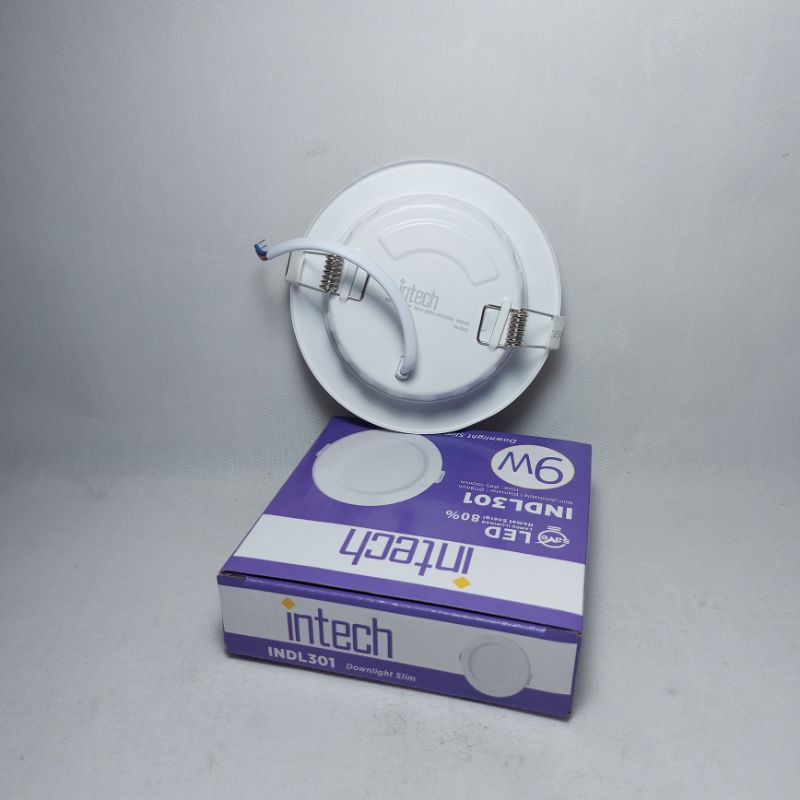 Jual Led panel intech downlight / Intech downlight led inbow 6-9 watt ...