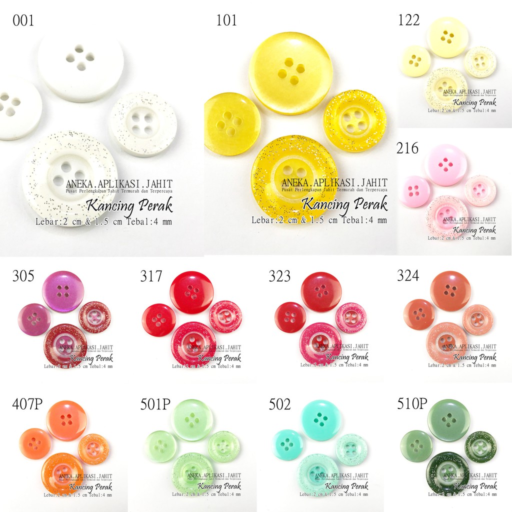 Jual [1/2] 1 LUSIN KANCING JAS BINTIK / PERAK | Shopee Indonesia