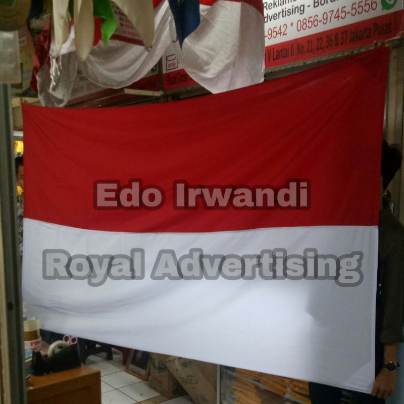 Jual Bendera Merah Putih Ukuran Cm X Cm Bahan Katun Sanwos Ready Stock Berkualitas