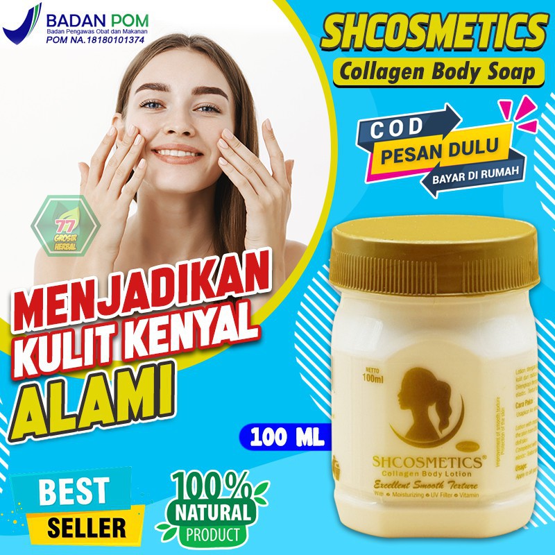 Jual BIBIT COLLAGEN SH COSMETICS (collagen body lotion) BPOM ORIGINAL