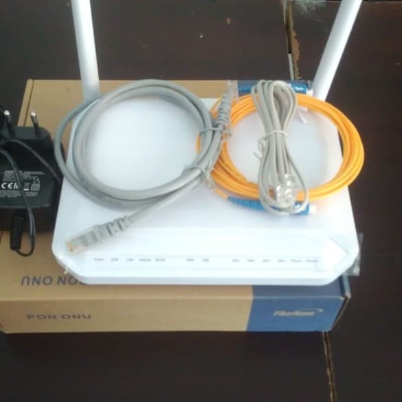 Jual Modem Router ONT Gpon Fiberhome HG6423C Gigabyte LAN | Shopee ...