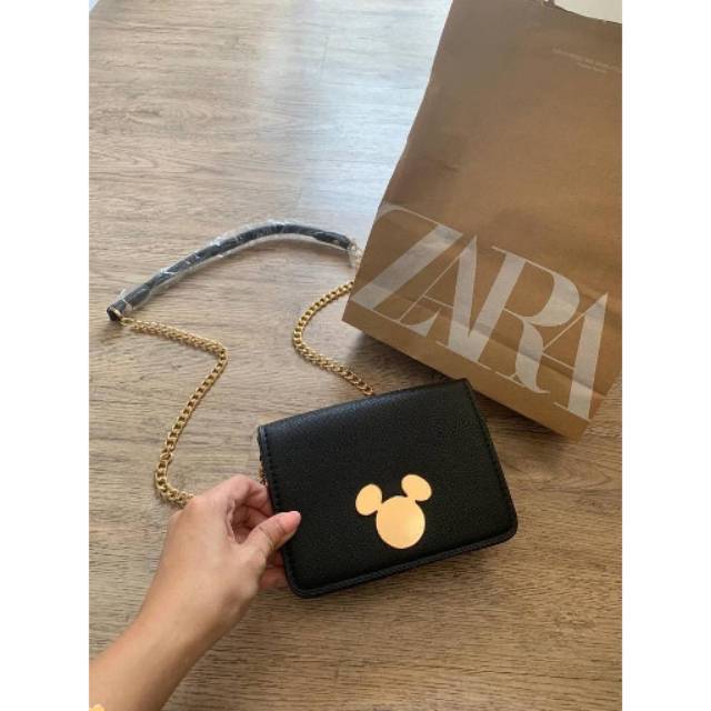 Zara x disney mickey mouse crossbody bag zara mickey mouse sling bag mickey mouse sling bag