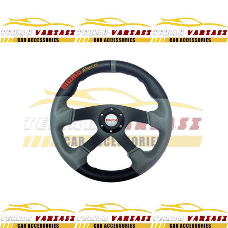 Jual SETIR STIR STER RASING RACING MOMO MOBIL UNIVERSAL 14 INCH LOKAL ...