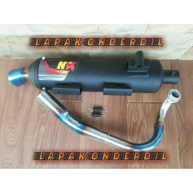 Jual BARANG TERBAIK knalpot racing bobokan tsukgi vario 150 fi LED ...