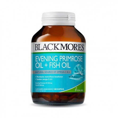 Jual Blackmores Evening Primrose + Fish Oil (100 Kapsul) Shopee Indonesia