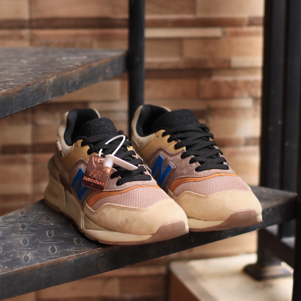 Jual Sepatu NB 997s Fusion Kith X Nonnative Brown Beige Shopee Indonesia