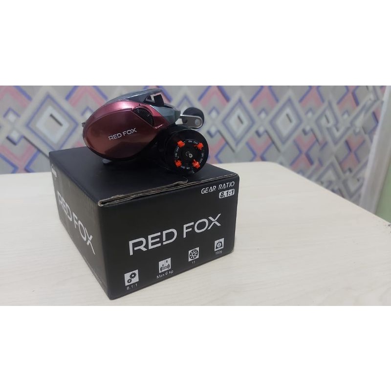Jual Reel bc SeaKnight Red fox ( second ) | Shopee Indonesia