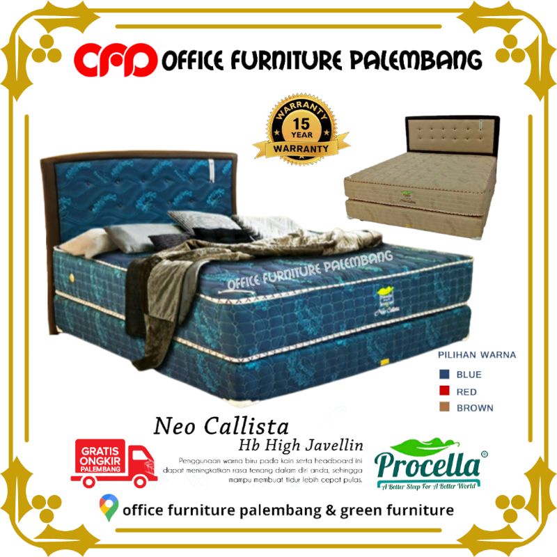 Jual spring bed matras springbed kasur procella neo calista hb javellin