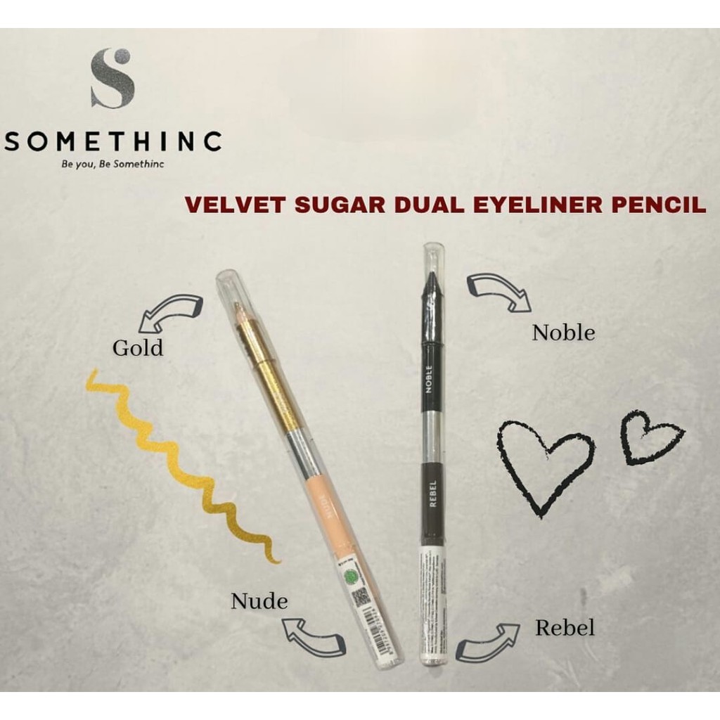 Jual SOMETHINC Velvet Sugar Dual Eyeliner Pencil Shopee Indonesia
