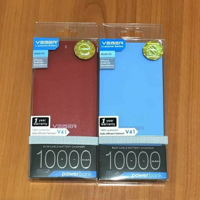 Jual Power Bank Veger V Mah Original Shopee Indonesia