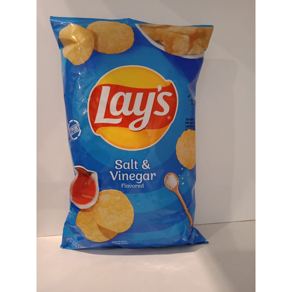 Jual LAY'S SALT & VINEGAR POTATO CHIPS | Shopee Indonesia