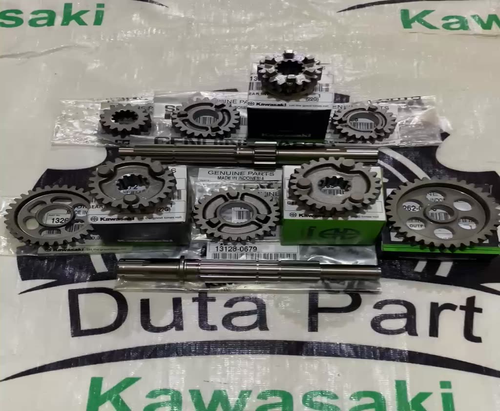 Jual GEAR RASIO GIGI RASIO FULL SET KLX 150 ALL TYPE ORIGINAL | Shopee ...