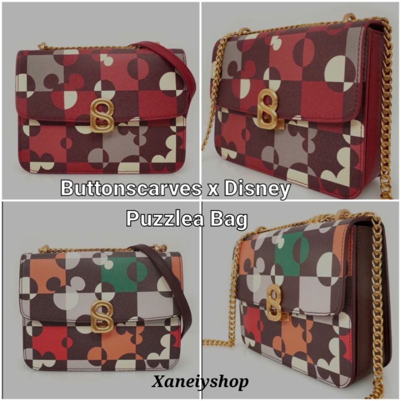 Name tote bag buttonscarves disney di Mey_collection | Tokopedia