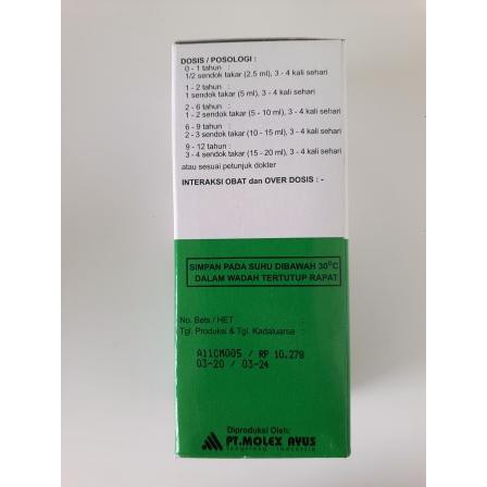 Jual Alphamol Paracetamol 120 mg Sirup 60 ml | Shopee Indonesia