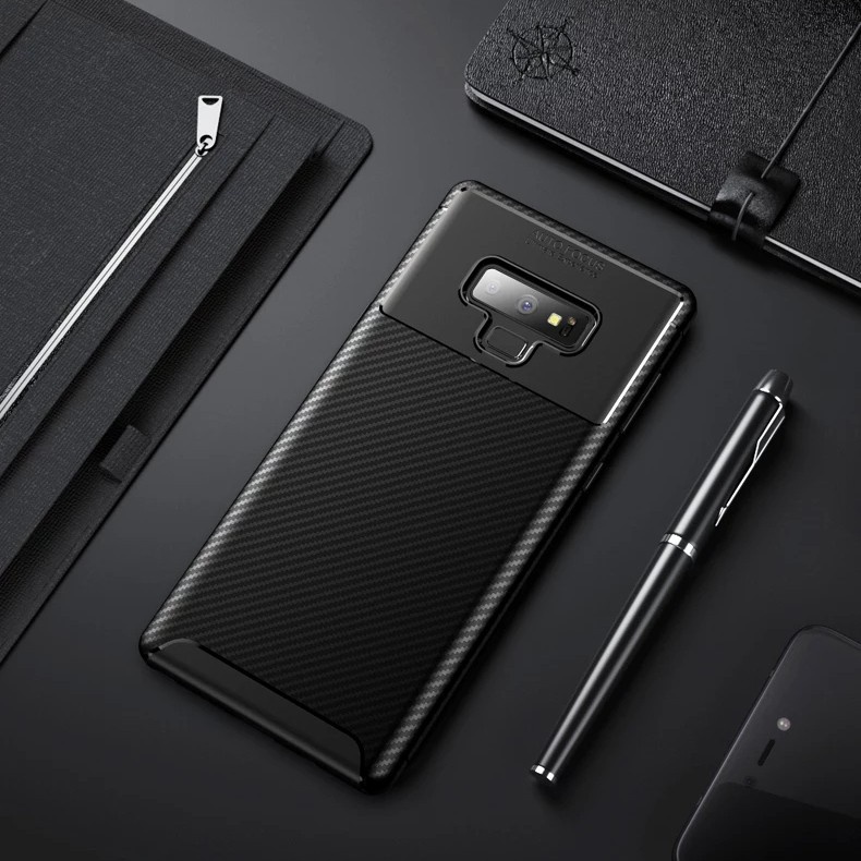 Jual SAMSUNG NOTE 9 CASE CARBON AUTOFOCUS SLIM ARMOR PROTECTION ...