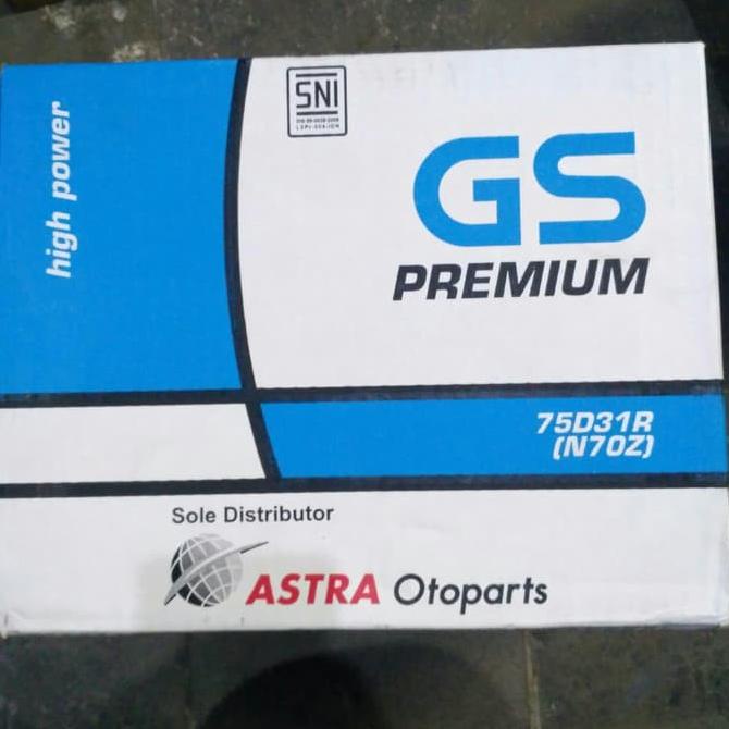 Jual Accu / Aki Gs Premium N70Z | Shopee Indonesia
