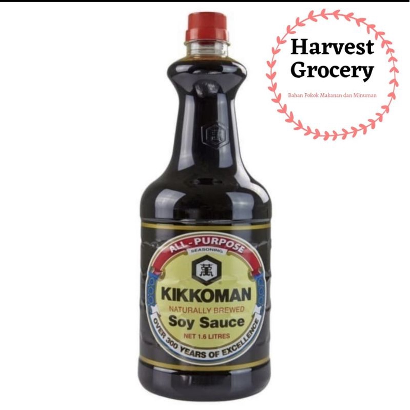 Jual Kikkoman Soy Sauce All Purpose / Kecap Asin Khas Jepang 1,6L