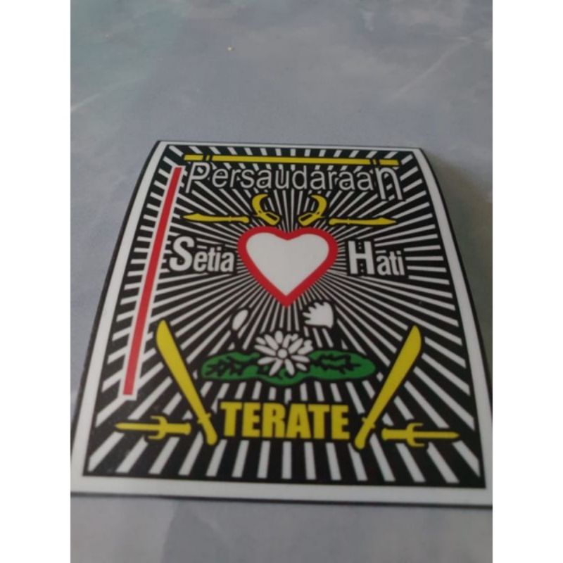 Jual Sticker psht/ setiker Printing Lambang Logo PSHT Setia Hati Terate ...