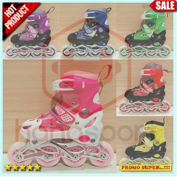 Jual Sepatu Roda Anak Murah Power Line 6033 O970 | Shopee Indonesia