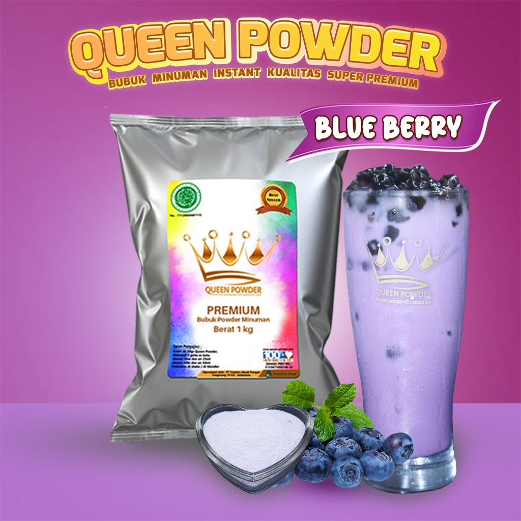 Jual Bubuk Minuman Premium Rasa BlueBerry | Shopee Indonesia