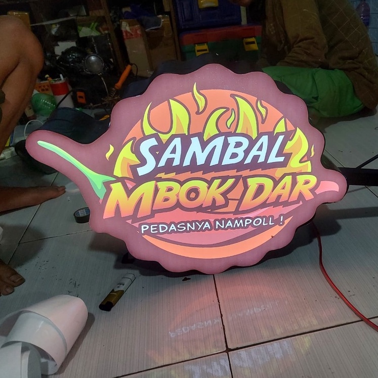 Jual Neon box Custom custome bentuk pola | Shopee Indonesia