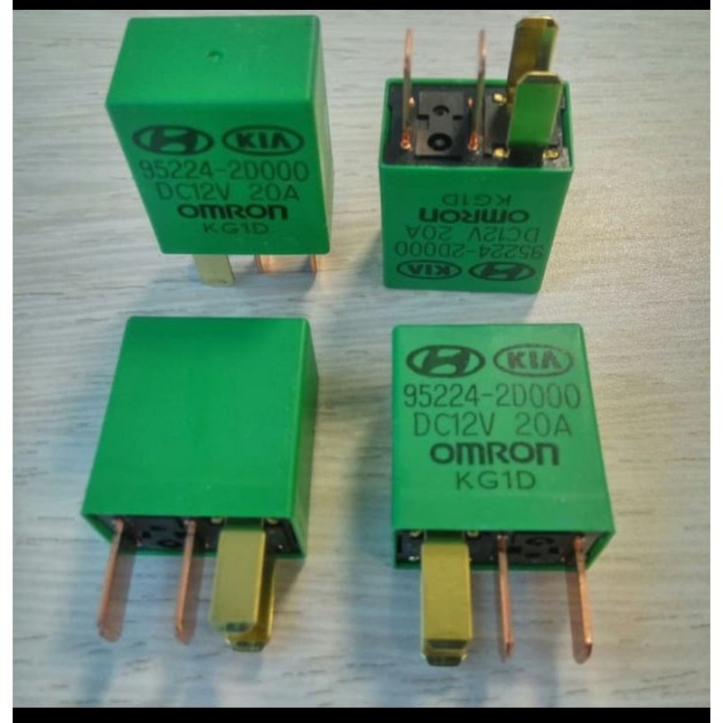 Jual MICRO RELAY OMRON HIJAU 20A 4 PIN PROTON EXORA CPS CFE EXECUTIVE