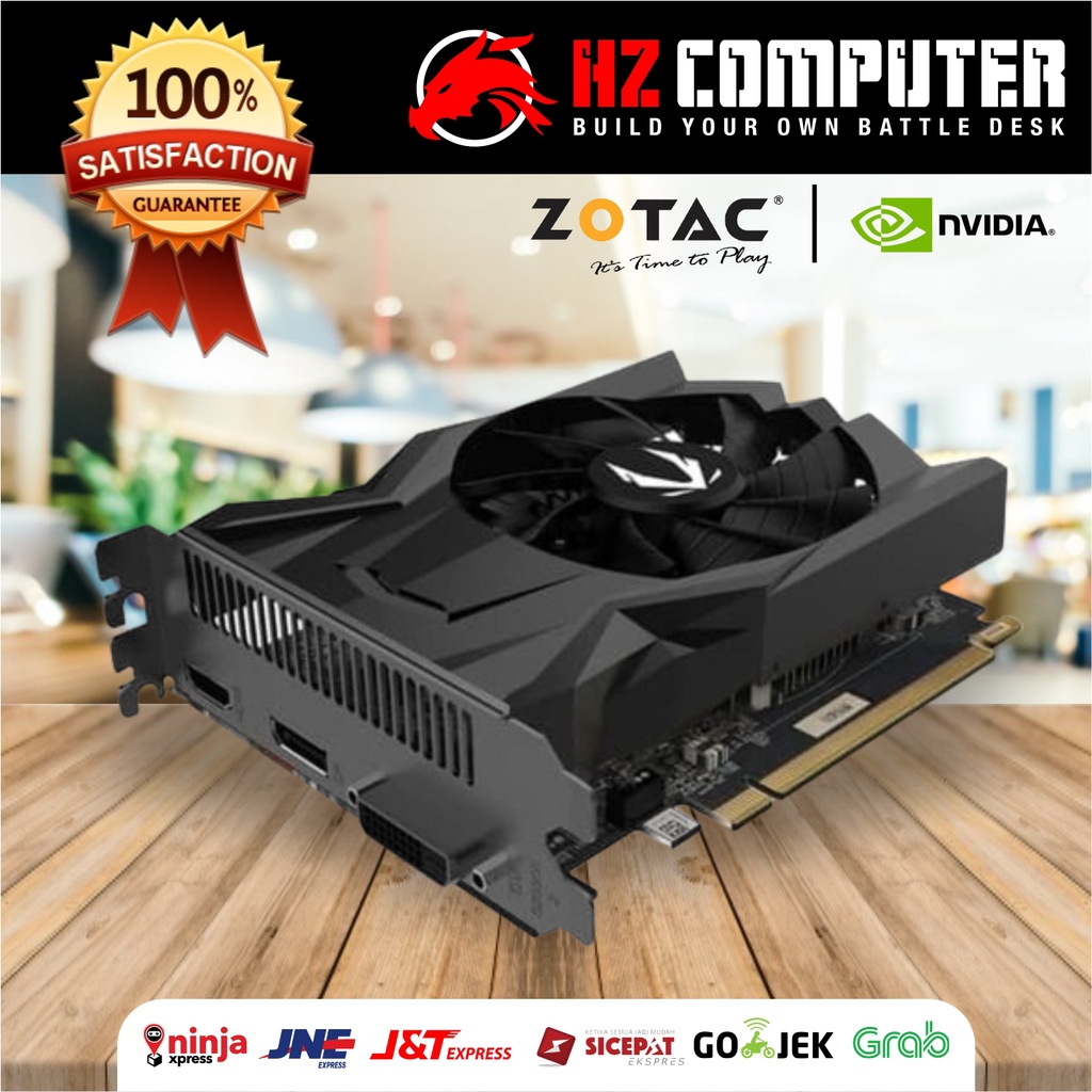 Zotac Gtx 1650 Oc 4gb Gddr6 Graphics Card Geforce Gtx 1650 Amp