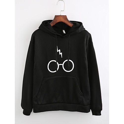 Harry potter glasses on sale and scar hoodie