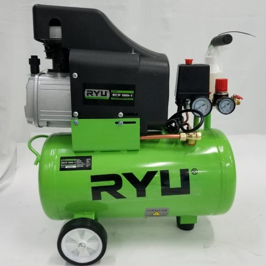 Jual RYU RCP100-1 RCP 100-1 Kompresor 1 HP 1HP 24 Liter Portable ...