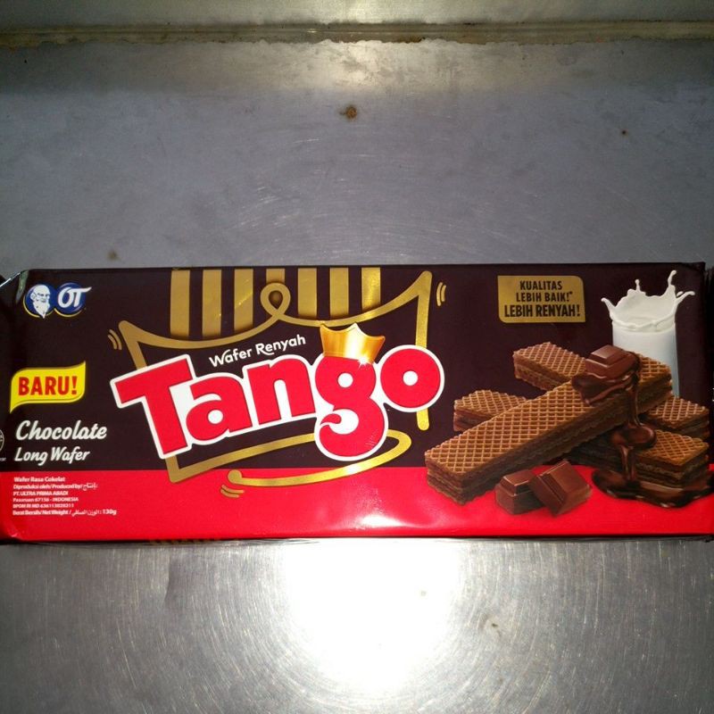 Jual Tango Wafer 130g Rasa Cokelat dan Vanila | Shopee Indonesia