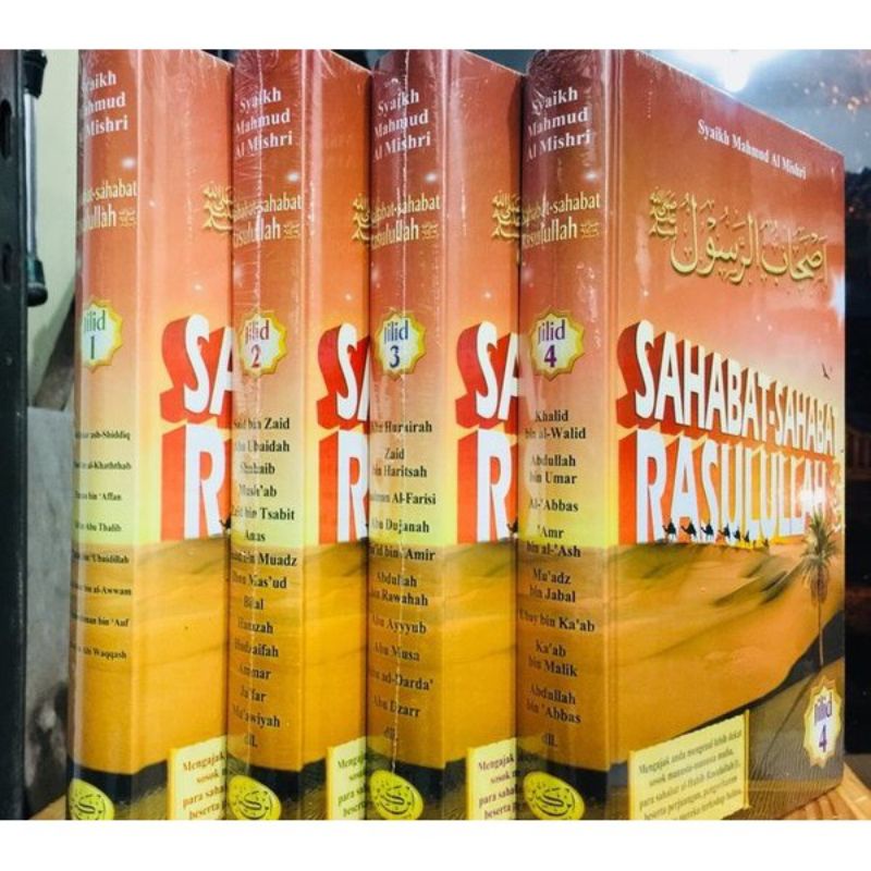 Jual SAHABAT SAHABAT RASULULLAH . 4 Jilid Syaikh Muhammad Al Mishri ...