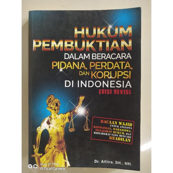 Jual HUKUM PEMBUKTIAN DALAM BERACARA PIDANA DAN PERDATA DALAM KORUPSI ...