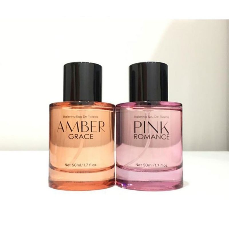 BEST SELLER MINYAK WANGI AMBER GRACE DAN PINK ROMANCE 50ml