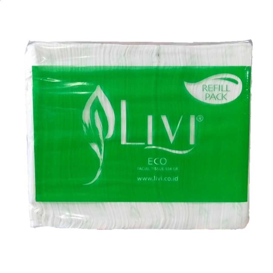 Jual Tissue LIVI Eco Facial Refill 554 Gram Shopee Indonesia