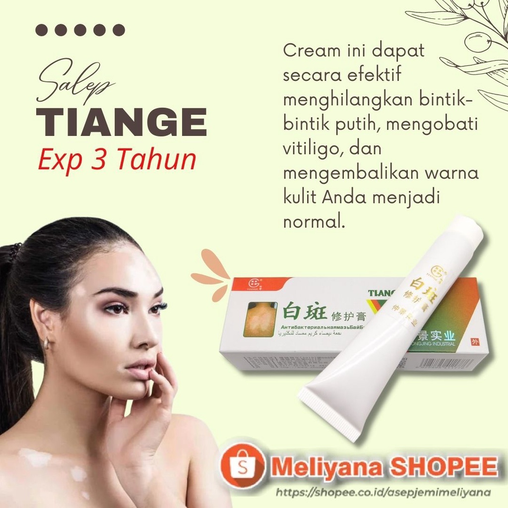 Jual Obat Salep Krim Vitiligo Kulit Bercak Belang Putih White Spots