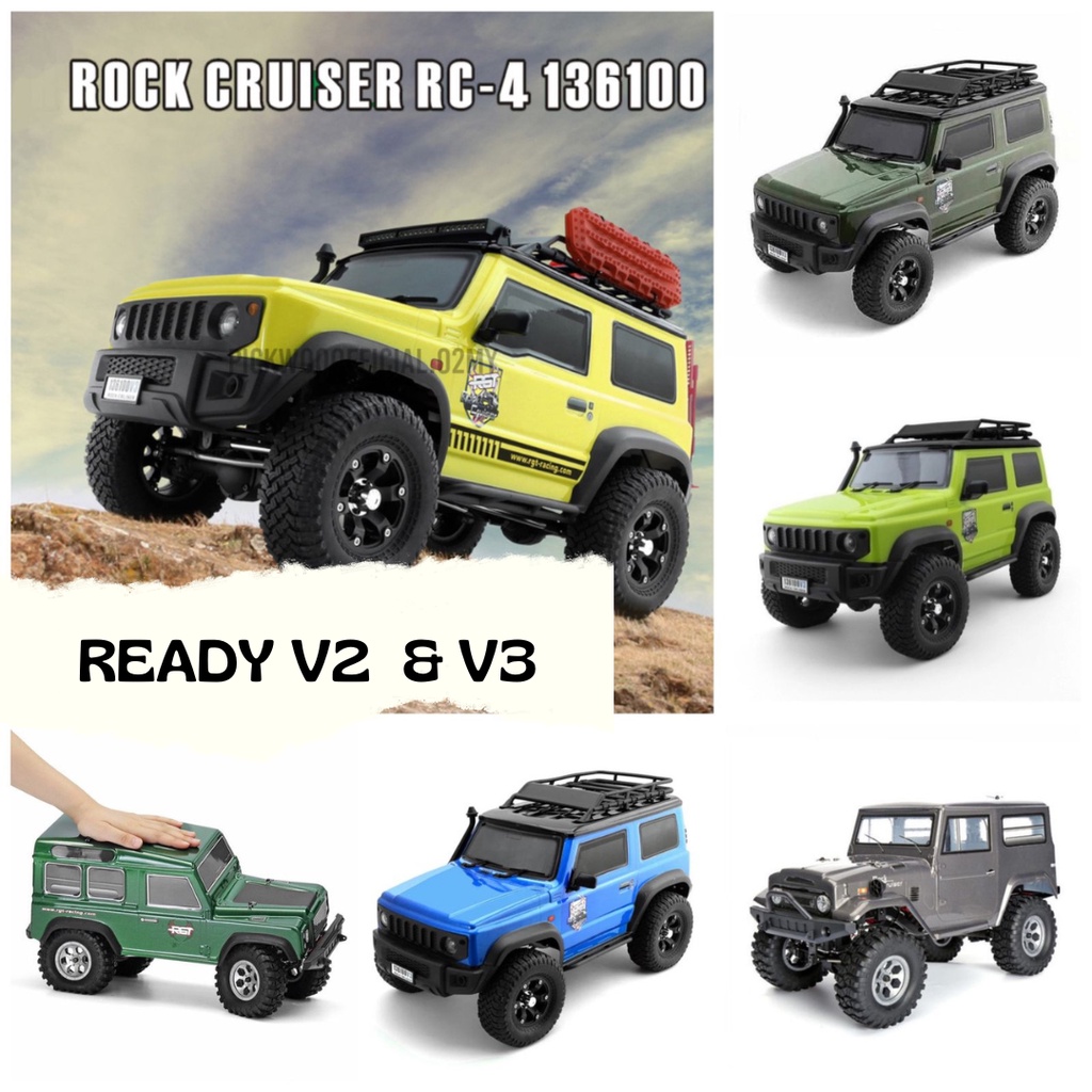 Jual RC Car Offroad HSP RGT 136100 V3 V2 RGT Jimny Rock Cruiser 1/10 4WD  Mainan RC | Shopee Indonesia