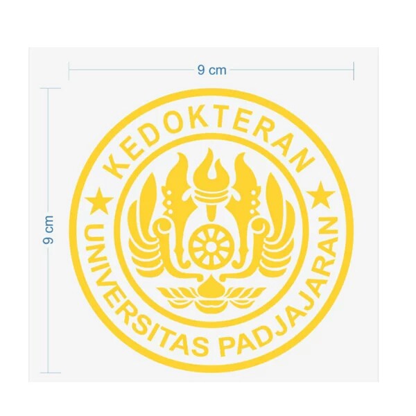 Jual Sticker Kampus Stiker Kedokteran Unpad Universitas Padjadjaran Bandung Premium Quality
