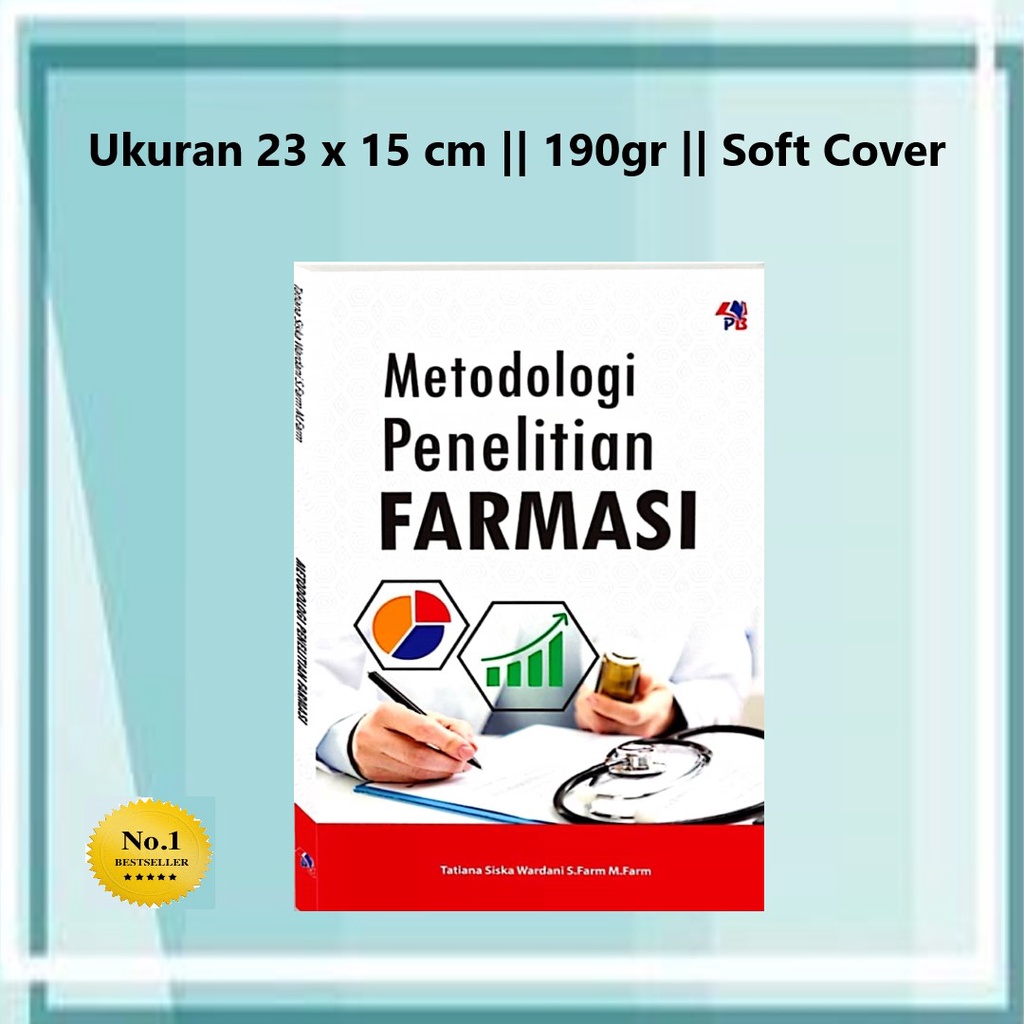 Jual Metodologi Penelitian Farmasi Buku Farmasi Pustaka Baru Press