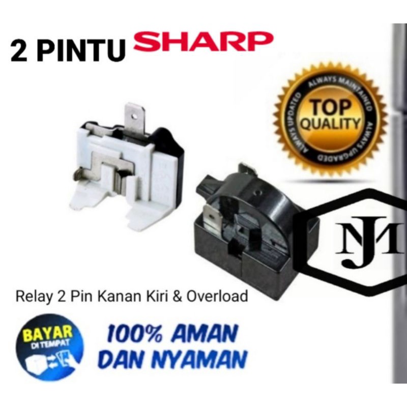Jual [BISA COD] Relay Overload Kulkas 2 Pintu Sharp | Shopee Indonesia