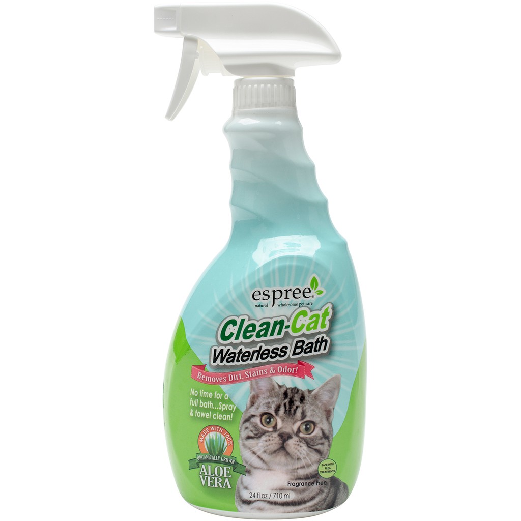 Espree clean cat waterless hot sale bath