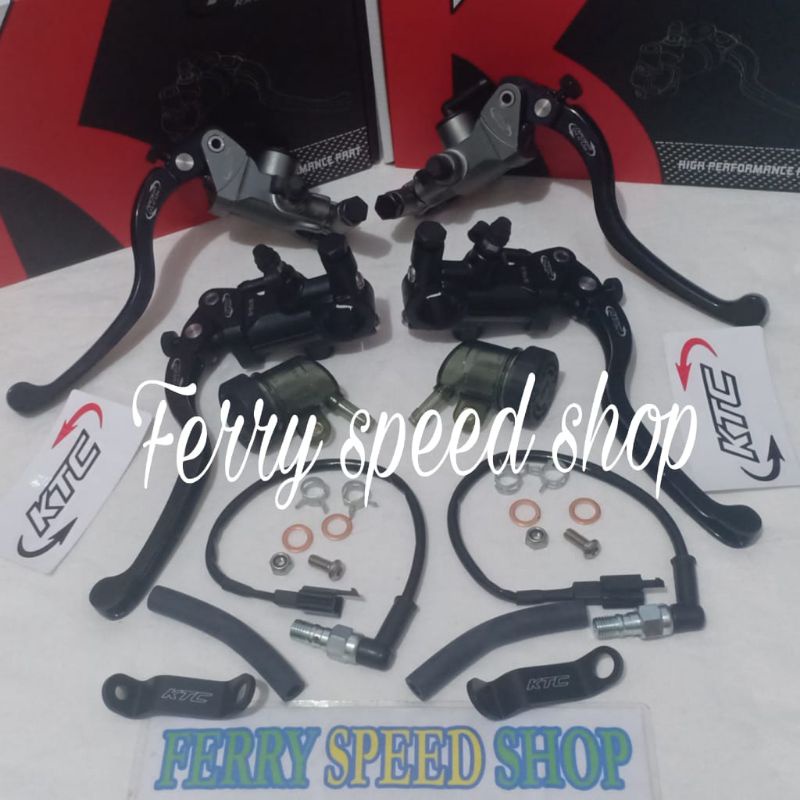 Jual Set master rem tabung ktc racing + switch rem / Master rem ktc evo ...