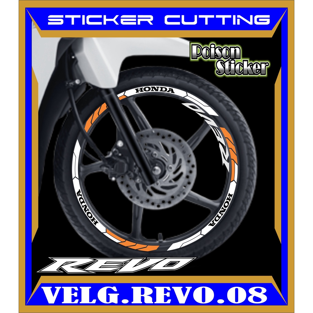 Jual CUTTING STICKER VELG REVO - STIKER LIS LIST VARIASI BAN/VELG HONDA ...