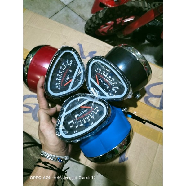 Jual Batok Astra S Set Lampu Dan Spedo Lampu S Merah Hitam Biru