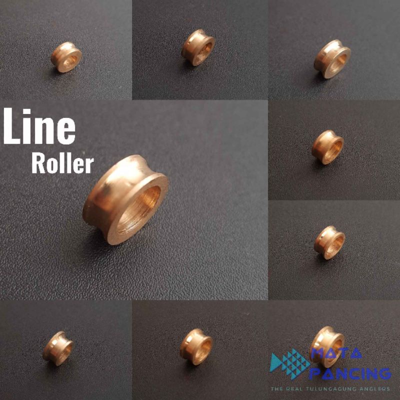 Jual Line roller spare part reel spinning bahan brass kuningan anti