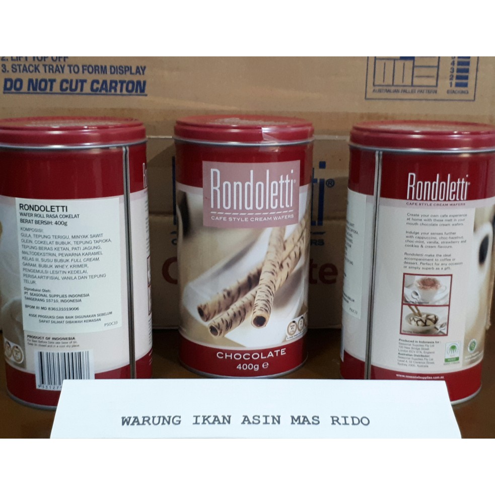 Jual WAFER STICK RONDOLETTI 400 GRAM | Shopee Indonesia