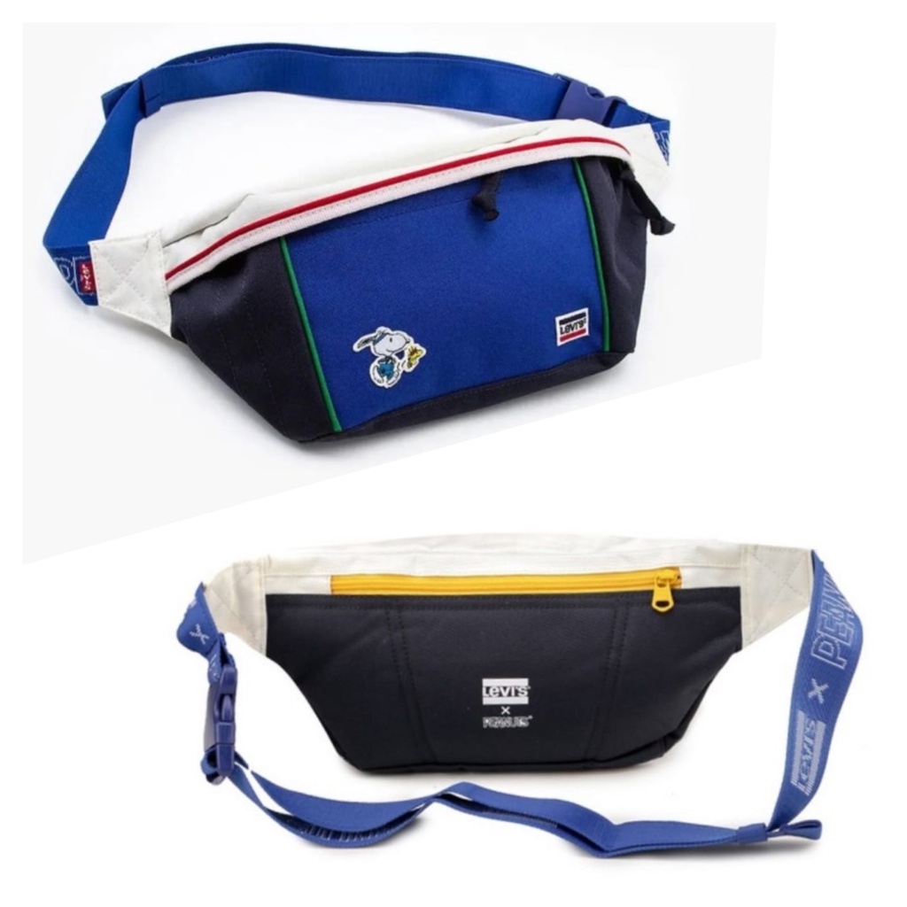 Jual Levi's Waist Bag Snoopy Tas Pinggang Unisex Putih Shopee Indonesia