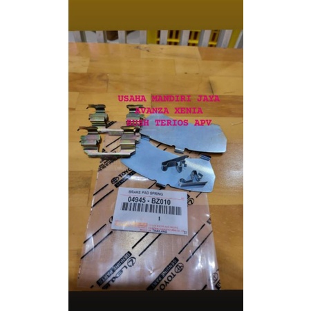 Jual BRAKE PAD SPRING KUKU KAMPAS CAKRAM AVANZA XENIA RUSH APV GLOSIR ...